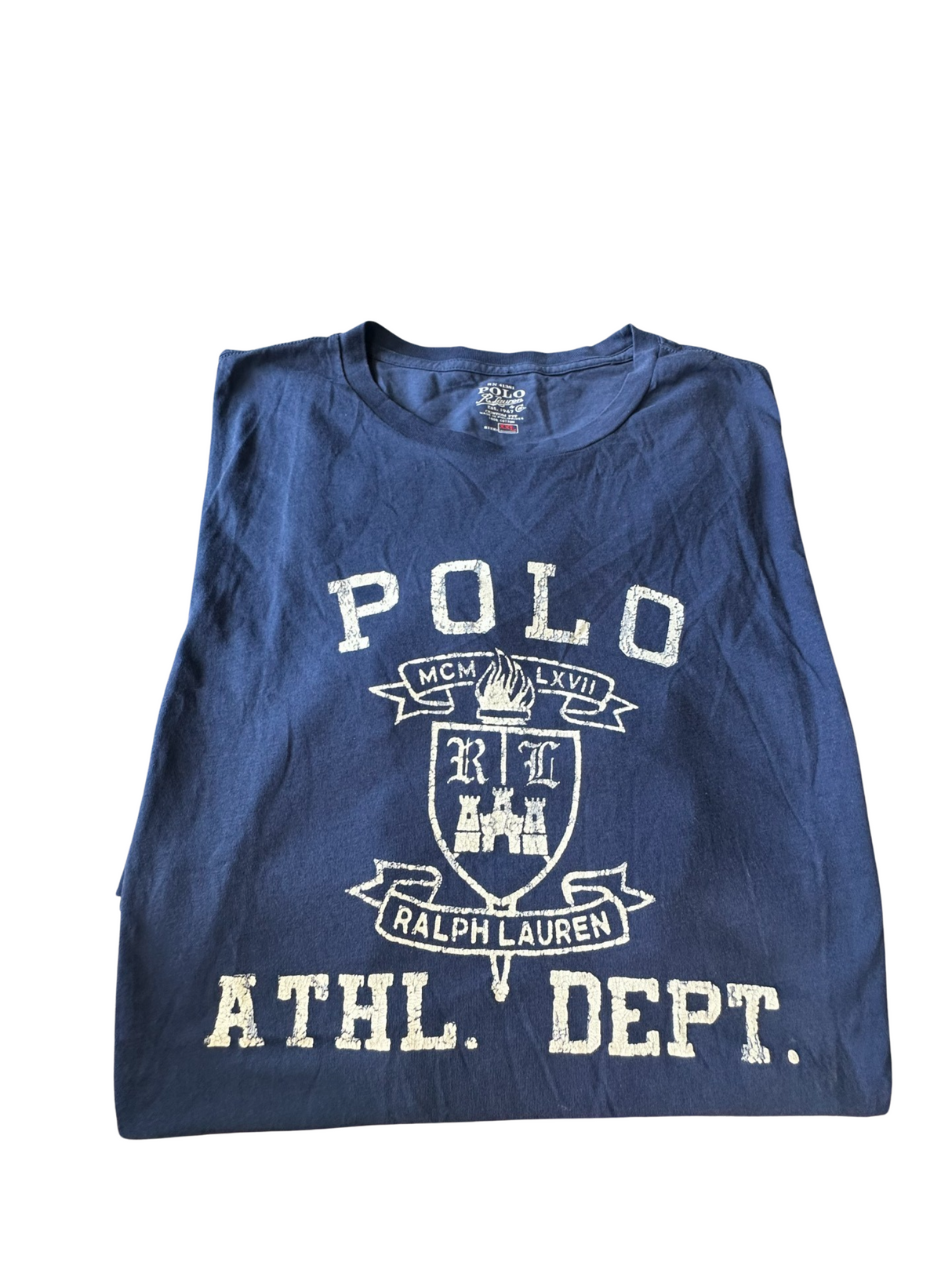 R.L. Polo Athletic Department Mens Tee