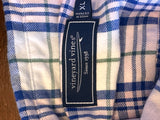 Vineyard Vines Classic Fit Plaid Island Mens Vintage Flannel Shirt  XL*