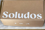 Soludos  Groovy Wave Ibiza White Leather Size 5.5 New