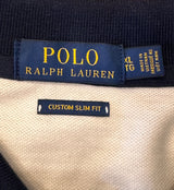 Polo Ralph Lauren Custom Slim Fit Long Sleeve Preloved Mesh Crest Polo XL