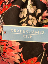 Draper James RSVP Floral Belted Tiered Dress Size XL