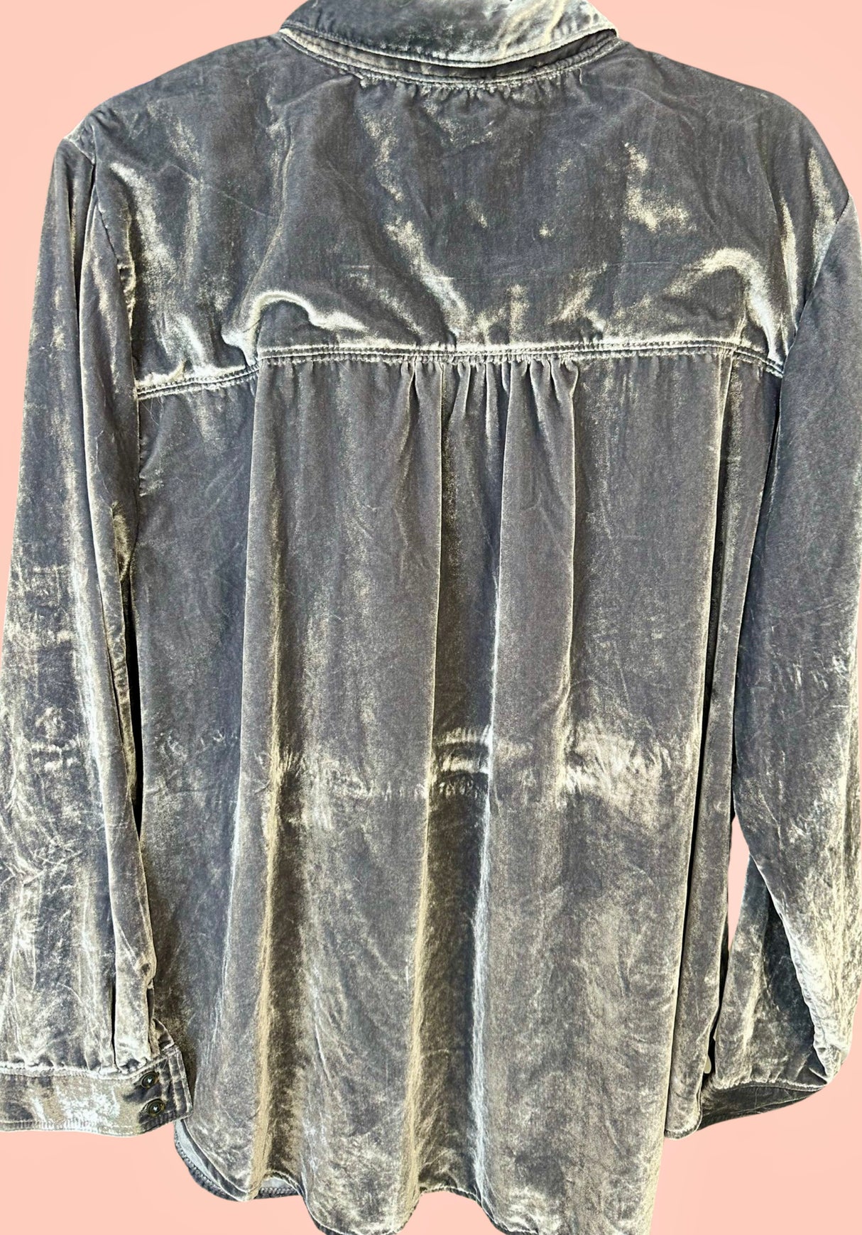 Pilcro by Anthropologie Sarasota Silver Shirt