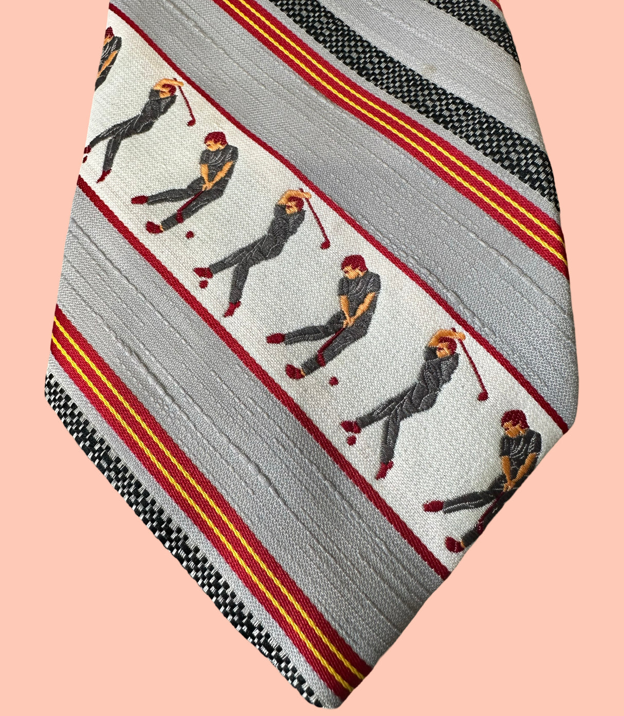 Been Golfing for Ages Vintage Mens Neck Tie *