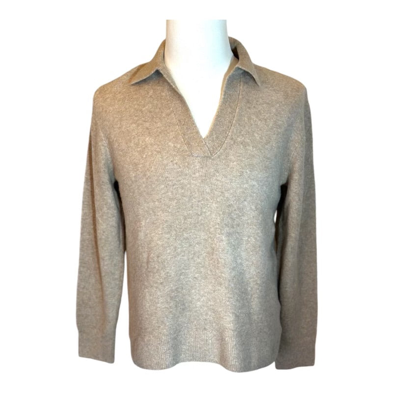 J. Crew Extra Soft Collection Wool Blend Camel Mens Sweater Size Medium