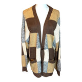 BKE by Buckle Checkered Womens Cardigan Sweater Size XL