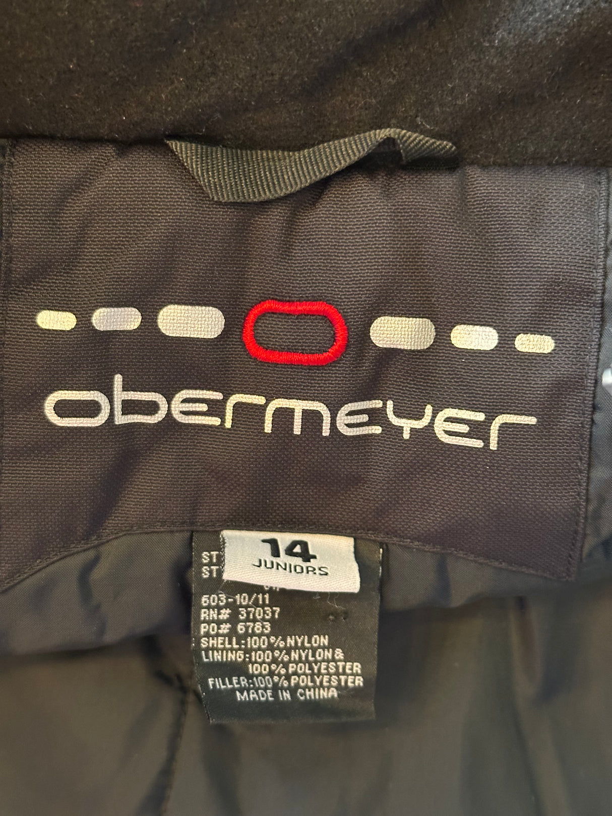Obermeyer Ski Snowboard Preloved Jacket Girls Juniors Size 14*