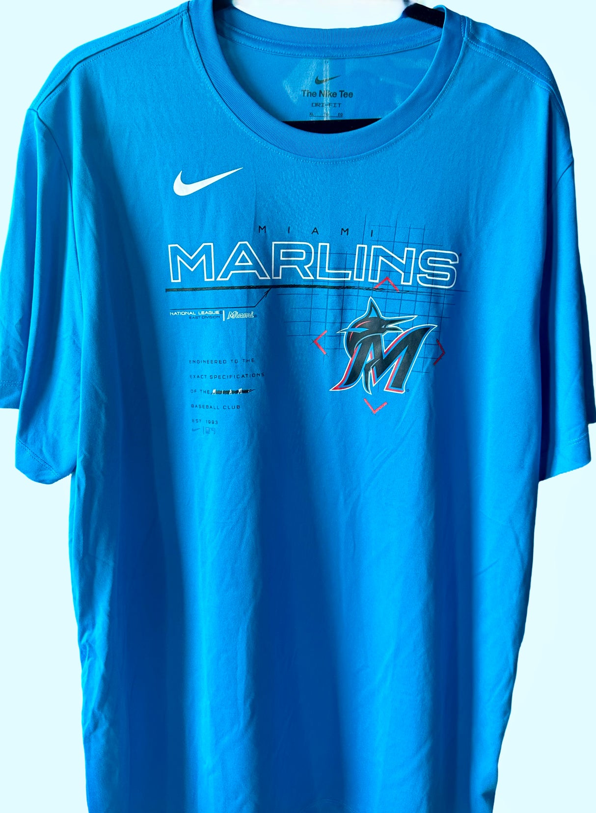 Nike Dri-Fit Miami Marlins Clubhouse Tee