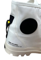 Palladium Pampa Hi HTG Supply Starlight White Mens Combat Boots 10 New
