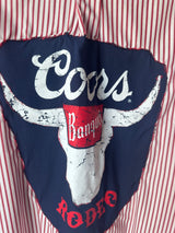 2Sistahs Take2 Oversized Coors Banquet Rodeo Logo Shirt*