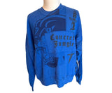 Spirit Jersey Blue Concrete Jungle 100% Cotton Unisex Oversized Sweatshirt