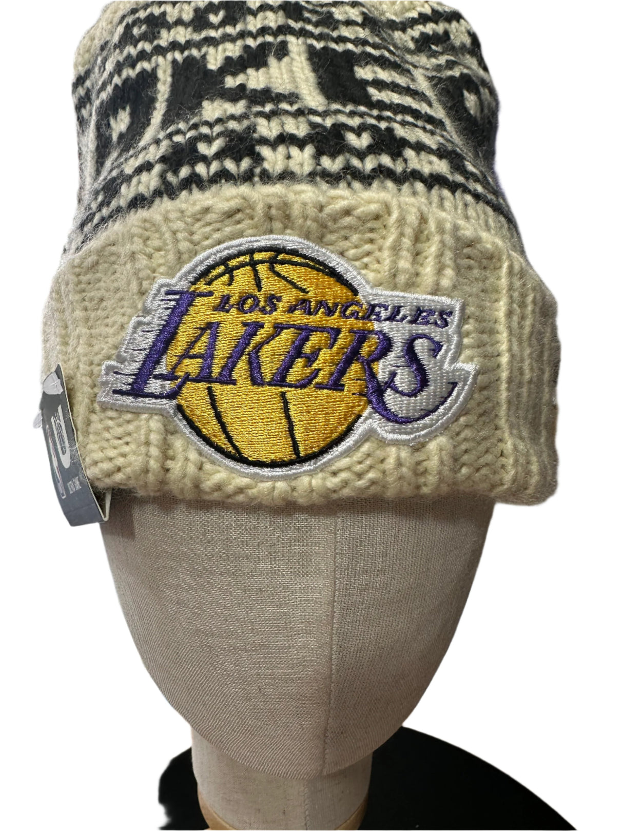 NBA Ultra Game Los Angelas Lakers Winter Unisex Knit Hat One Size Fits Most