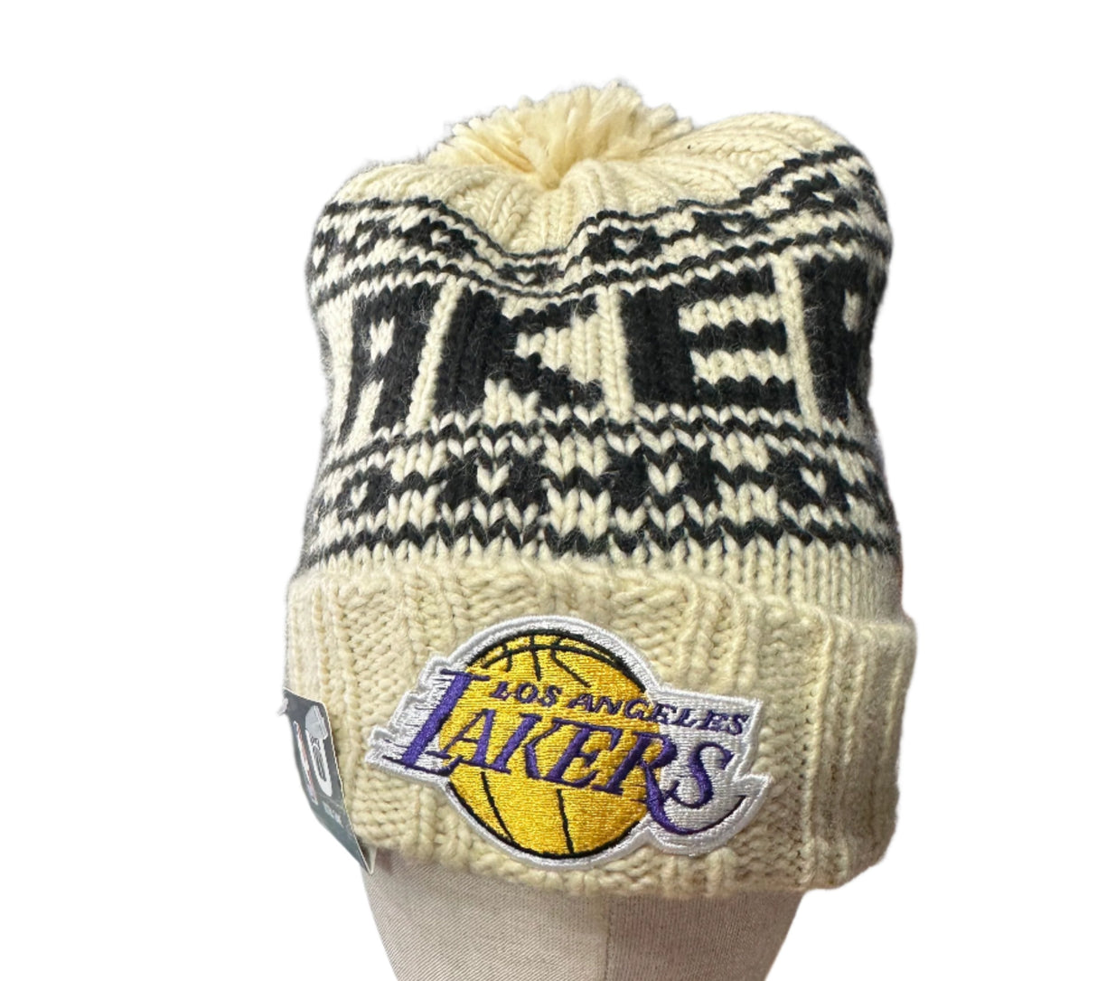 NBA Ultra Game Los Angelas Lakers Winter Unisex Knit Hat One Size Fits Most