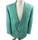 Hart Schaffner Marx Jack Nicklaus Masters VINTAGE Light Green Blazer46R*