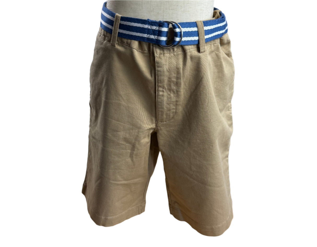 Polo Ralph Lauren Youth Boys Khaki Tan Shorts with Belt