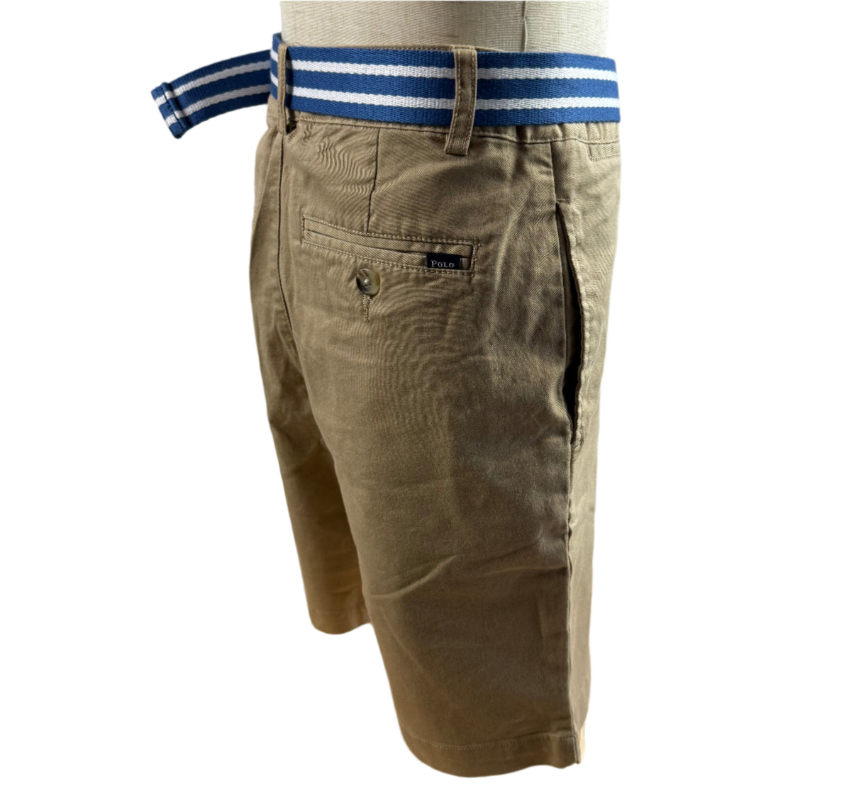 Polo Ralph Lauren Youth Boys Khaki Tan Shorts with Belt