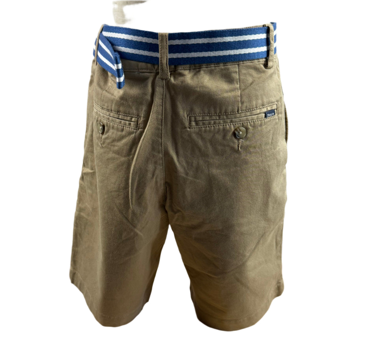 Polo Ralph Lauren Youth Boys Khaki Tan Shorts with Belt