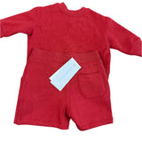 Ralph Lauren WindSurfing Polo Bear Toddler 2 Piece Short Set Red Size 3 Mos