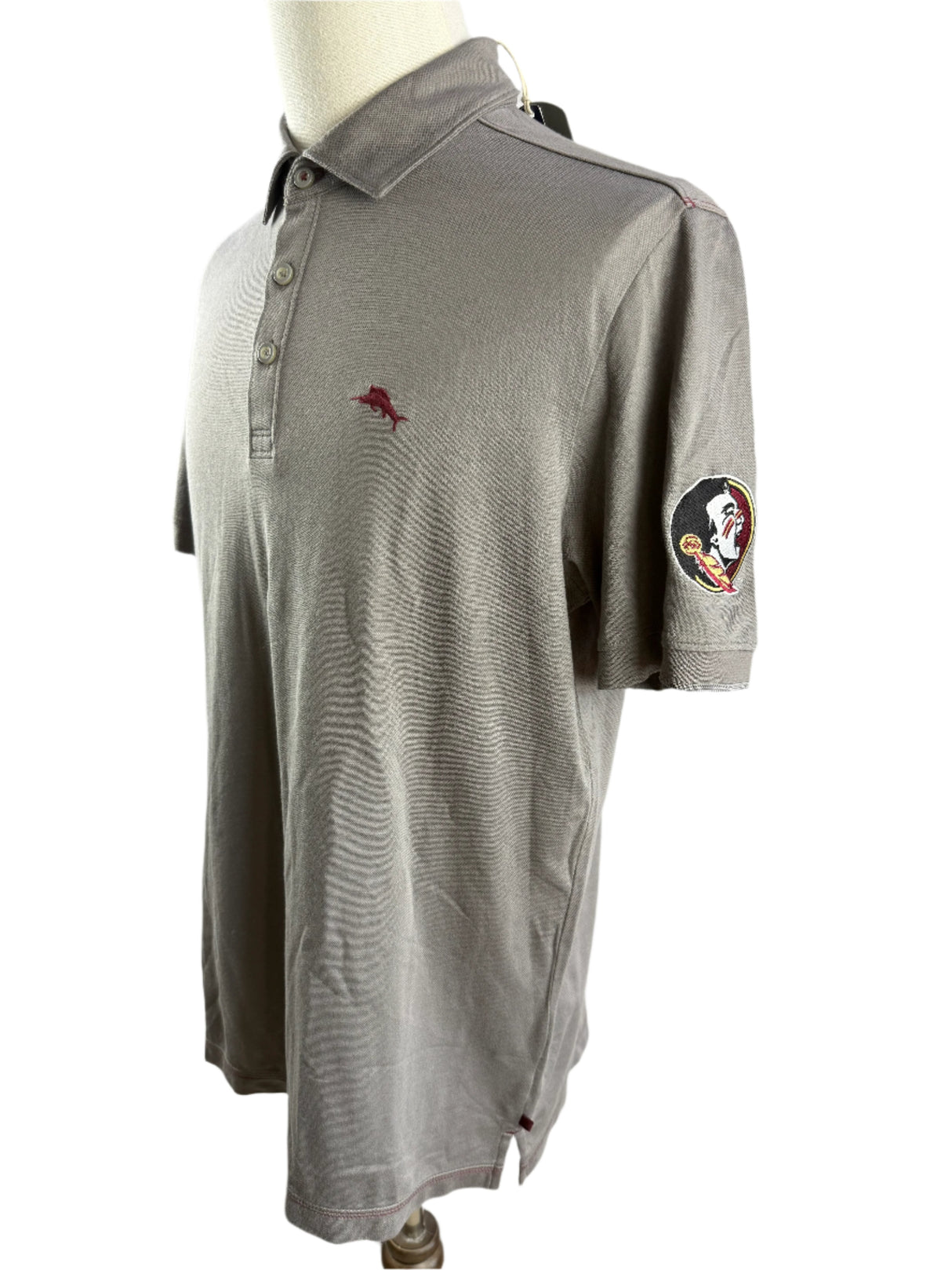 Tommy Bahama Collegiate Series Florida State Seminoles Mens Polo UPF 30 Med