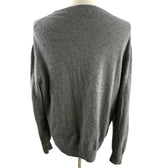 J. Crew 100% Cashmere Grey Vintage Crew Neck Mens Sweater Size XXLarge*