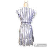 Rails Pre-Loved Coastal Blue Striped Womens Dress