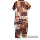 Pistola Paisley Patchwork Womens Jumpsuit