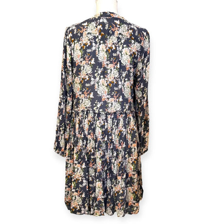 Lucky Brand Floral Freedom Long Sleeve Womens Dress