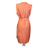 Tommy Bahama Summer Picnic Gingham Womens Belt Dress Preloved