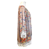 Umgee Florida Floral Womens Kimono