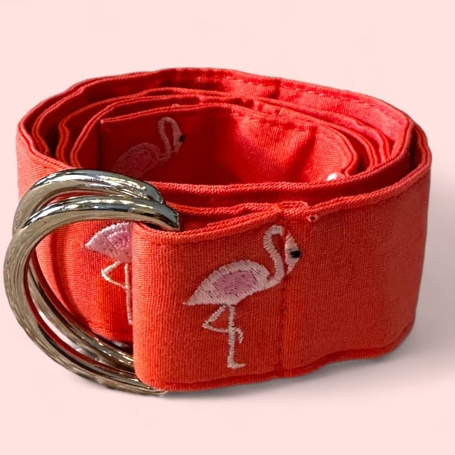 Floridian Funky Flamingo Womens Belt Preloved