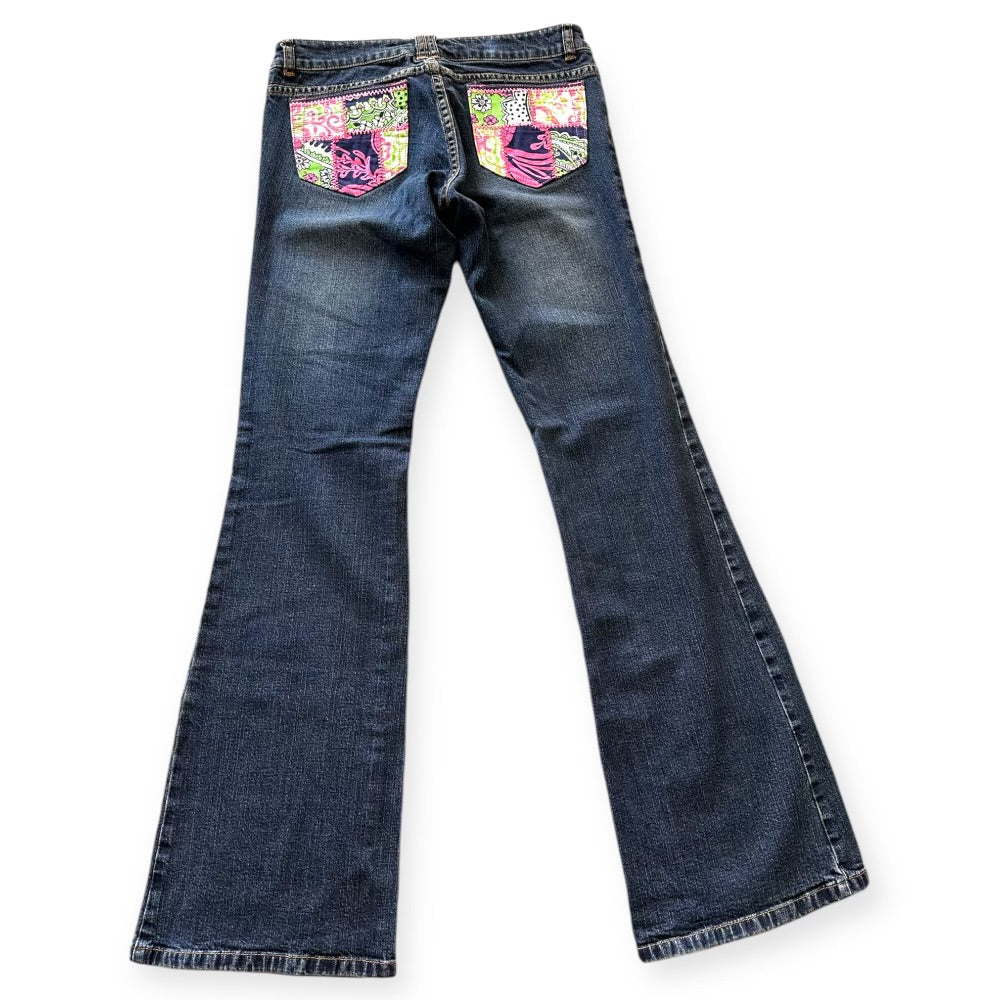 Lily Pulitzer Vintage Florida Flare Jeans