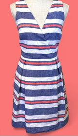 Vineyard Vines Nautical Stripes Womens Dress