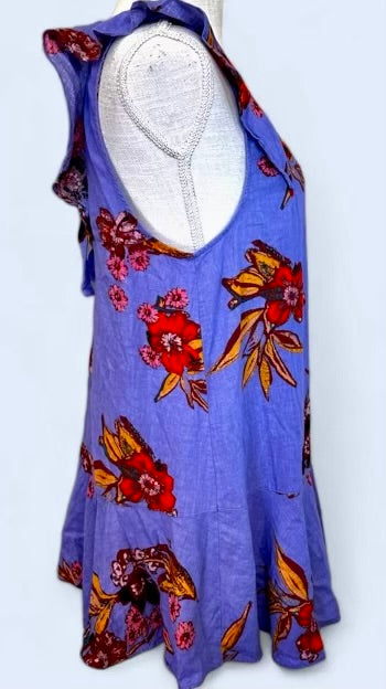 Free People Sarasota Summer Womens Tunic Size Small Petite