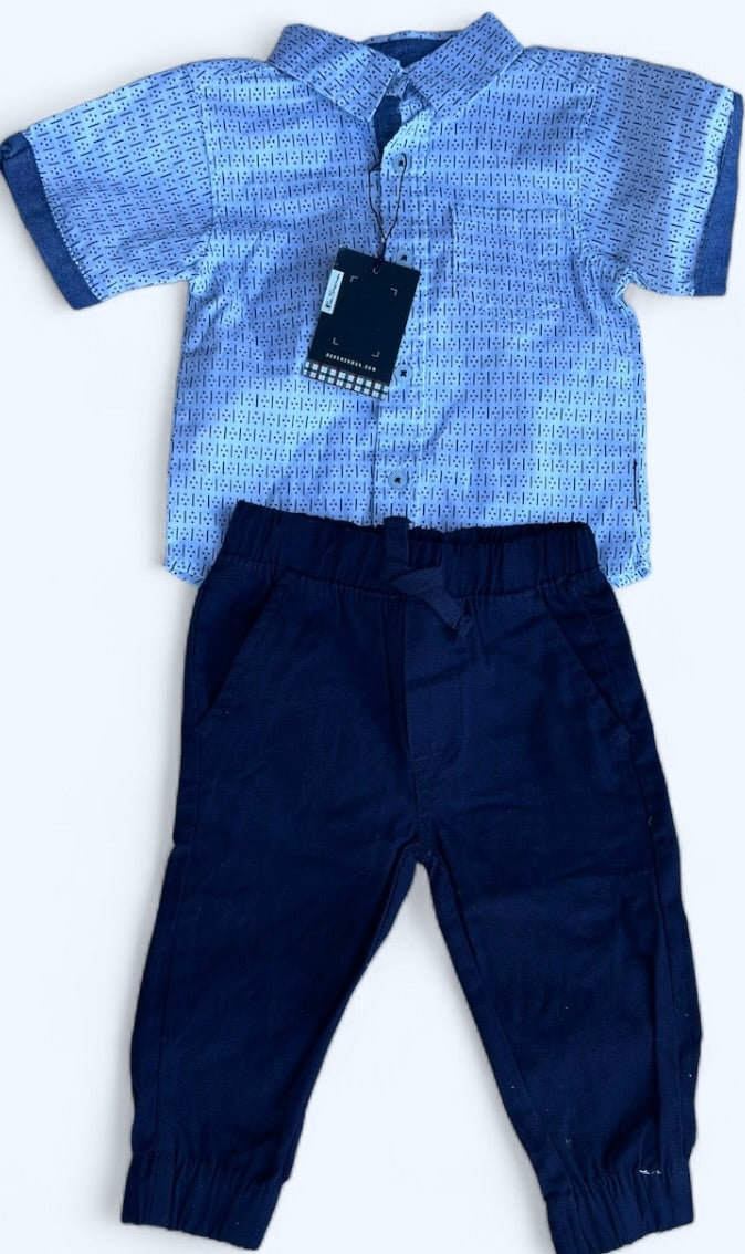 Ben Sherman Nautical Days and Nights Youth Boys Set Size 12 mos