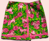 Lily Pulitzer Preppy Ponies Youth Skirt Vintage