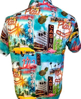 Eighth Ave Miami Vice Retro Mens Shirt Size Medium