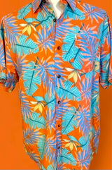 Oliver & Burke Orange Creamsicle Mens Shirt