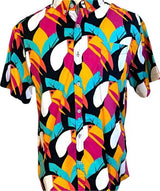 Five Points Slim Fit  Palm Beach Penquins Mens Vintage Shirt Size XL