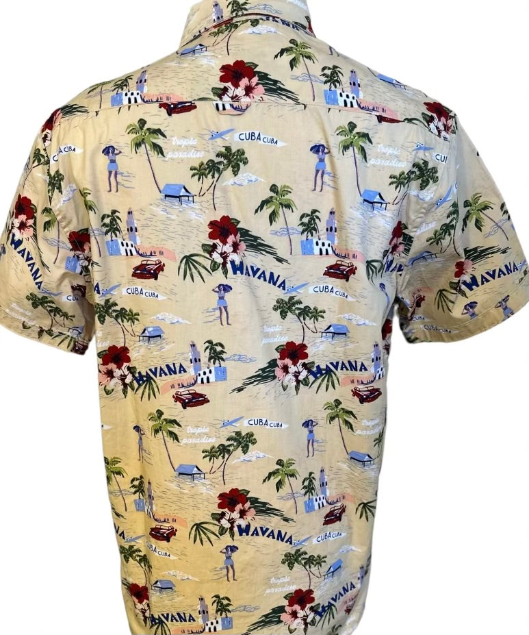 MBX Premium Goods Little Havana Vintage Mens Shirt*