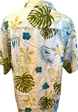 Tommy Bahama Holmes Beach Mens Silk Vintage Preloved Shirt Size Medium*