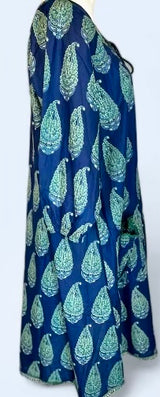 Nautic Peacock Frenzy Dress