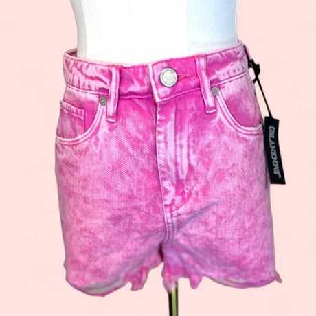 Blank NYC Pink Flamingo Reeve Shorts