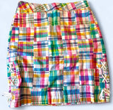 Talbots Preppy Poolside Patchwork Skirt