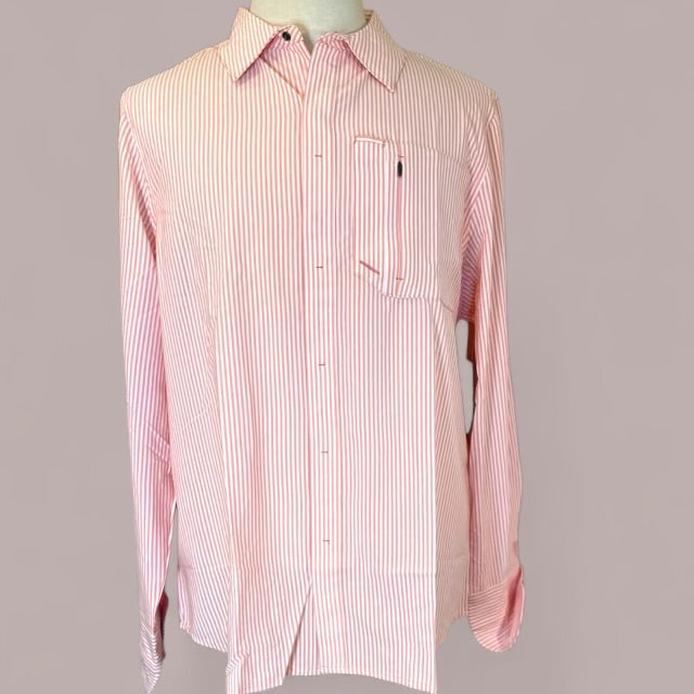 Coolibar Fiera Striped Fishing Shirt