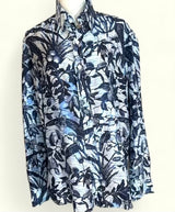 Ralph Lauren Silk Floral Womens Preloved Vintage Shirt Size Large*