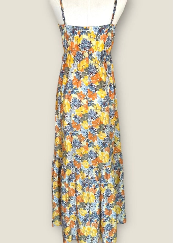 Abercrombie and Fitch Floral Maxi Preloved Dress Size Small