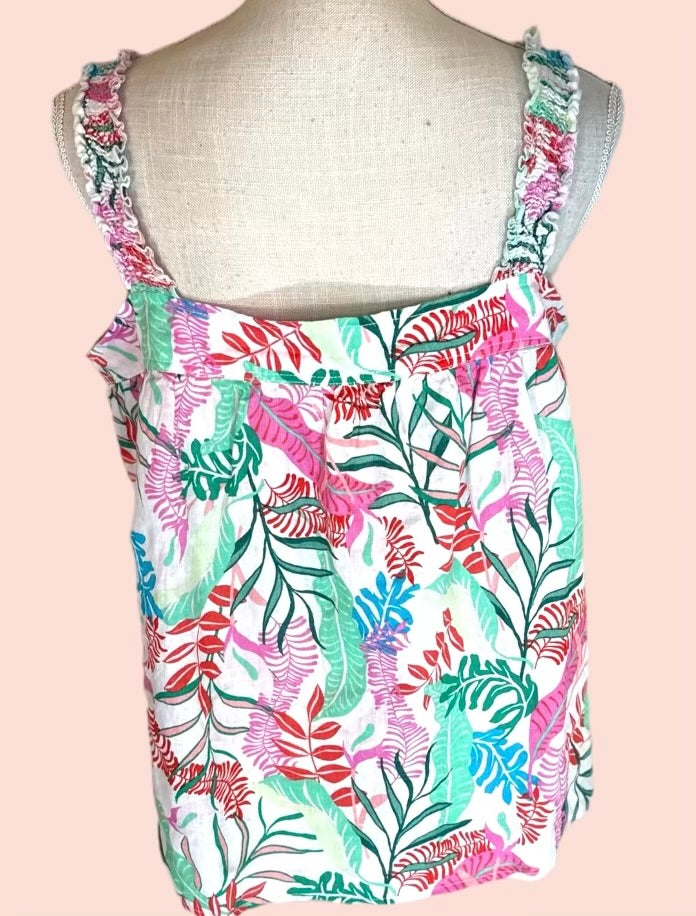 Cynthia Rowley Beachy Boho Womens Tank