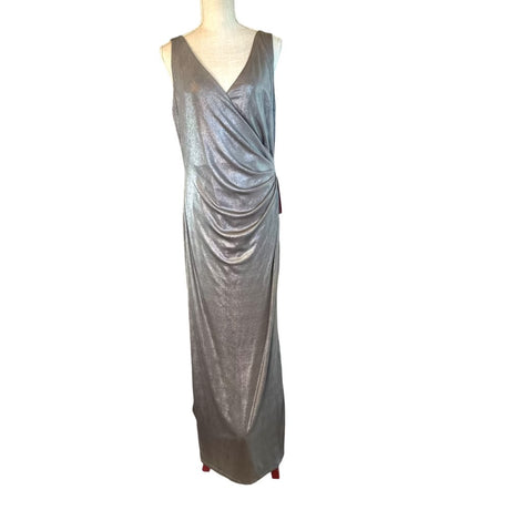 Lauren Ralph Lauren Metallic Evening Dress