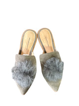 Madewell Floor Sample Grey Suede Mules Size 7