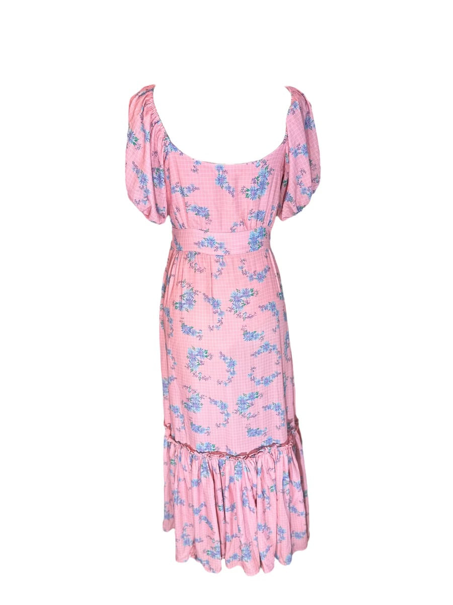 GoodNight Macaroon Pink Maxi Dress Size Small