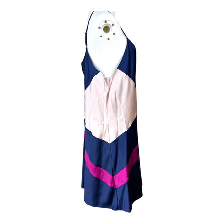 Trina Turk Miraculous Color Block Slip Dress Size XXLarge